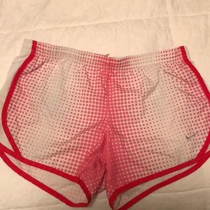 Girls Nike running shorts